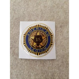 FULL COLOR 2"  INCH EPOXY DOME CAR DECAL STICKER EMBLEM FOR AMERICAN LEGION