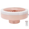 Remote Control Smart Electric Fan with 3 Gears Speed Mini
