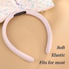 Yheahin Big Bow Headband for Women Soft Bow-Knot Hair Hoop