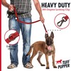Tuff Pupper Heavy Duty Double Handle Dog Leash | Twist