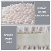 WELOSUER Hand Towel Chenille Fuzzy Ball Towel Creative Hand Dry