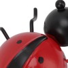 4Pcs Ladybug Wall Decoration Iron Ladybug with Black Spots Ladybug