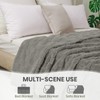Good Nite Throw Blanket Flannel Fluffy Blanket Versatile Soft Blanket