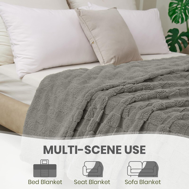 Good Nite Throw Blanket Flannel Fluffy Blanket Versatile Soft Blanket