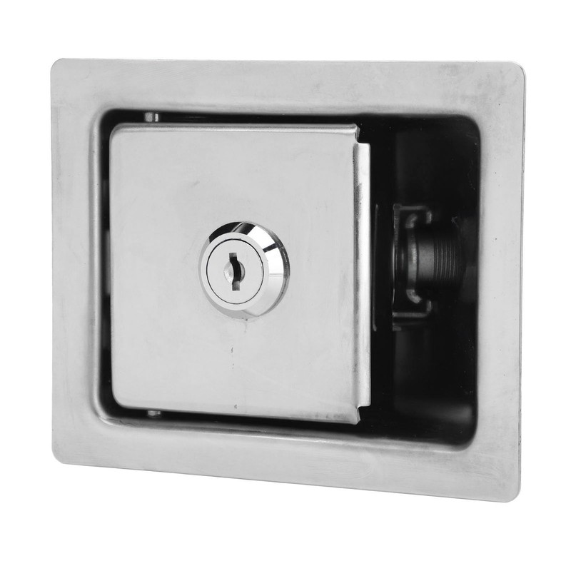 Cocoarm RV Toolbox Latch Stainless Steel Flush Mount Paddle Lock