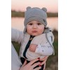 DRESHOW Unisex Baby Beanie Cap, Cute Bear Beanie with Earflaps