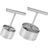Descorazonador de Manzanas Acero Inoxidable 2 Piezas