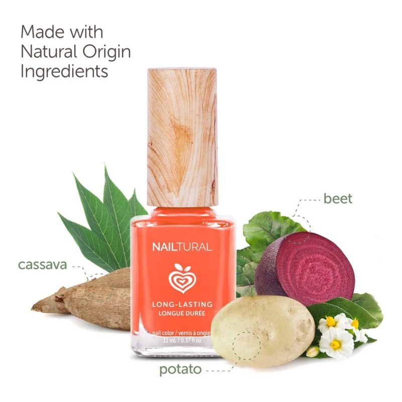 Sensational Nailtural Esmalte De Uñas Vegano De Larga Duraci