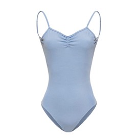 ROYAL SMEELA Ballet Suit Mesh Ballet Dance Jerseys Dance Costume Plain Stretch Backless Dance Body Jersey Dance Clothing Braces Jersey Ballet Jersey Women's Spaghetti Straps Ballet Body Black, blue