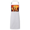 Fabulous Premium Kitchen Apron Demon Devil Satan Fire Video Games