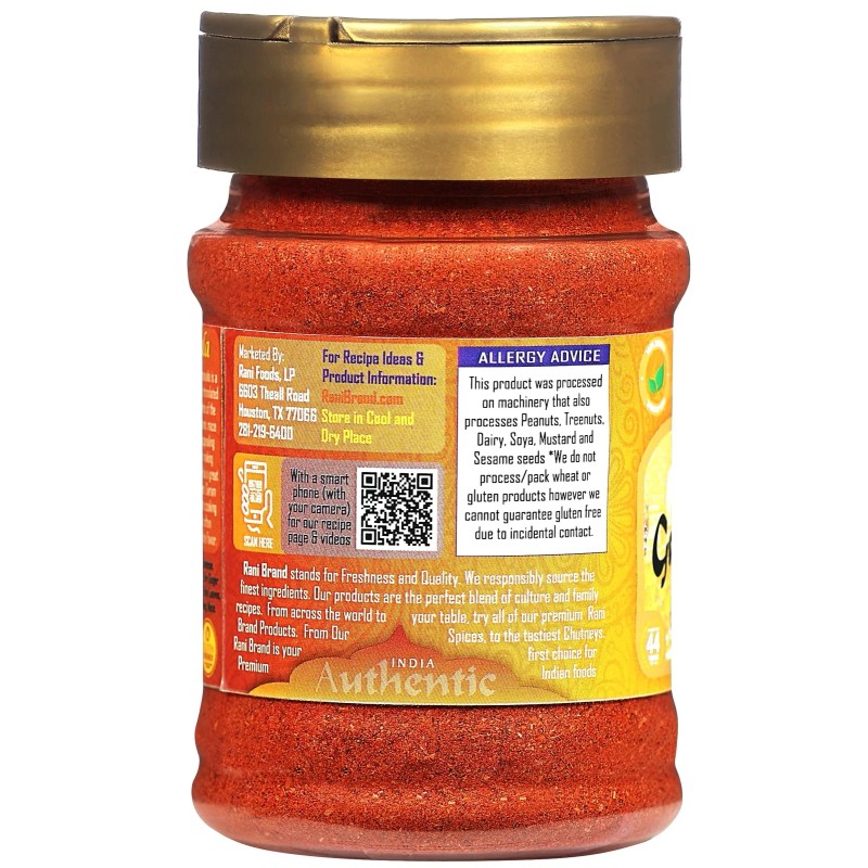 Rani Kashmiri Chilli Powder (Deggi Mirch, Low Heat) Ground Indian