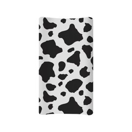 ZDCUSTOM Milk Cow Changing Pad Cover Super Soft Baby Diaper Changing Table Cover Breathable Changing Table Sheet Diaper Changing Pad Cover for Baby Boys Girls