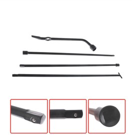 Silscvtt Spare Tire Tool Kit Service Jack Spare Lug Wrench Tire Kit Replacement for 2005 2014 Nissan Frontier