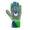 Uhlsport Herren Tensiongreen Soft HN Comp Torwarthandschuh, Dark grau/Fluo grün/Marin,