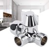 3 Way Shower Diverter Adapter for Shower Head with Switch
