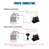 Runleader 36V LED Battery Power Indicator,Battery Charge & Discharge Display,Applicable