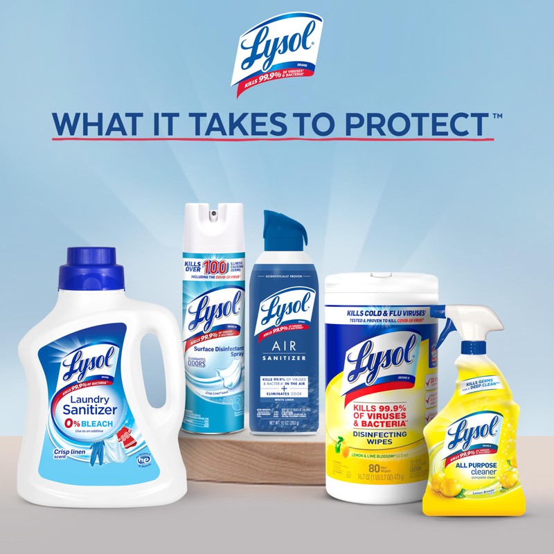 Lysol All Purpose Cleaner Spray, Multi-Purpose Disinfecting Spray, Kitchen &
