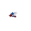 Patriotic Foam Glitter Stars 20-ct Table Scatters (Bonus Exclusive Stolni