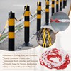 MECCANIXITY Plastic Chain 20 FT/6.1 M, Safety Chain Red White