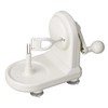 PEARL METAL CC-1503 Apple Peeler, White, Total Length 9.4 x