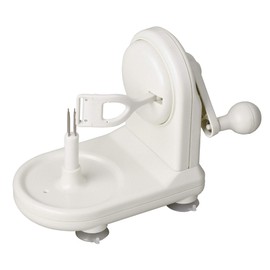 PEARL METAL CC-1503 Apple Peeler, White, Total Length 9.4 x 4.7 x Height 6.7 inches (24 x 12 x 17 cm)