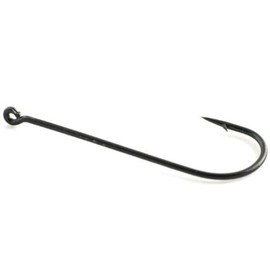 Phoxinus Aberdeen Sea Fishing Hooks, Black, 50 Pack, Size 5/0