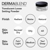 Dermablend Loose Setting Powder, Translucent Face Powder Makeup & Finishing
