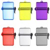 Poca organizer Poca bin Domusong case Goods Photo card bin Storage bin Sticker packaging bin red 2ea