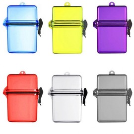 Poca organizer Poca bin Domusong case Goods Photo card bin Storage bin Sticker packaging bin red 2ea