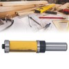 1/2in Shank Flush Trim Bit Double Bearings Straight Milling Cutter