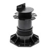 Wiltec Stilt Bearing for Patios, 2700 kg, 140-210 mm, Height-Adjustable