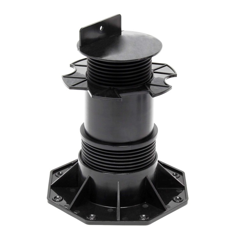 Wiltec Stilt Bearing for Patios, 2700 kg, 140-210 mm, Height-Adjustable
