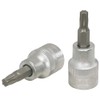 '3/8 Inch Torx Drill Bit Socket T40 without Bore, Matt