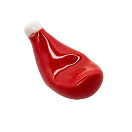 Arita Ware 475525 Kitagawa Bisenkan Chopstick Rest, Ladder, Approx. 2.0 x 1.2 inches (5 x 3 cm), Ketchup, Made in Japan