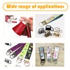 MaxAwe 50 PCS Key Fob Hardware Set, 1 Inch Keychain