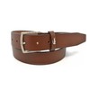 Lacoste LB82580 Men's Casual Belt, Cowhide Leather, dark brown
