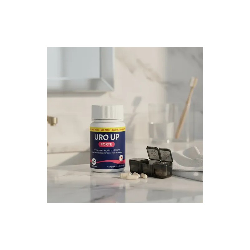 Uro Up Forte | 60 Capsulas | Suplemento Para La