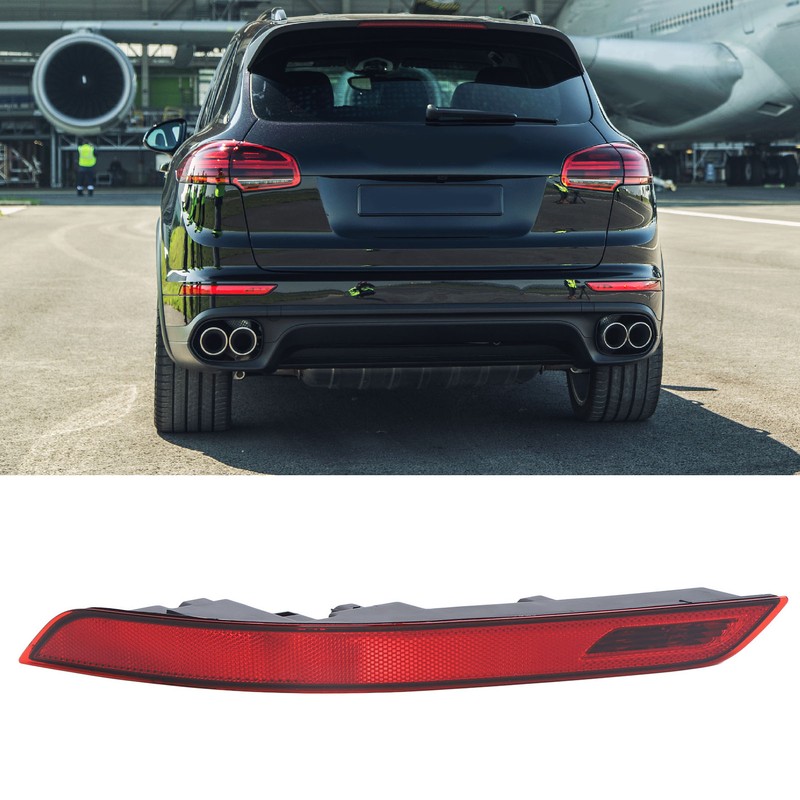 Rear Bumper Reflector Lights Tail Lower Fog Light Lamps for
