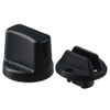 Keyless Ignition Start Switch, Black ABS Knob Cap and Insert
