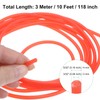 M METERXITY Natural Latex Rubber Tubing, 3/32" [2mm] ID x