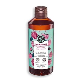 Yves Rocher Gel de Ducha, Frambuesa y Hierbabuena, 390 ml