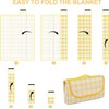 WADY Picnic Blanket Waterproof Foldable in Large 80x60in and Extra
