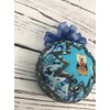 Yorkie Dog fabric quilted ornament