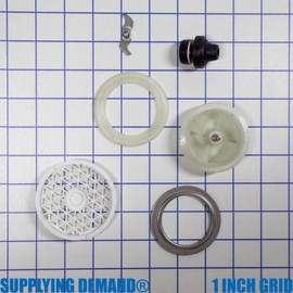 Supplying Demand WD19X10032 WD19X62 Dishwasher Pump Seal and Impeller Replacement Kit