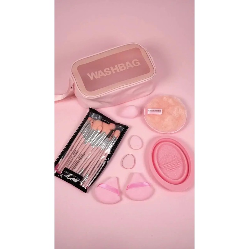 Brochas De Maquillaje Professional,56 Piezas Set De Estuche
