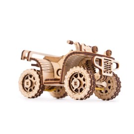 Wood Trick Wooden Model Kit - ATV - 3D Wooden Model