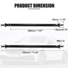 MACHSWON 2pcs Front Rear Bumper Lip Splitter Strut Rod Adjustable