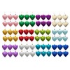 6pc Large Heart Xmas Baubles (Matte) - Great Christmas Tree