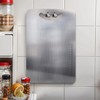 Bugga-Buggi Meduim Stainless Steel Cutting Board For Kitchen Chopping Board