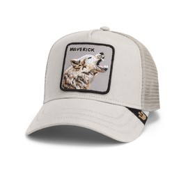 Goorin Bros. Core Duck Canvas Collection Trucker Hat for Men and Women, Grey (Howling in Harmony), One Size